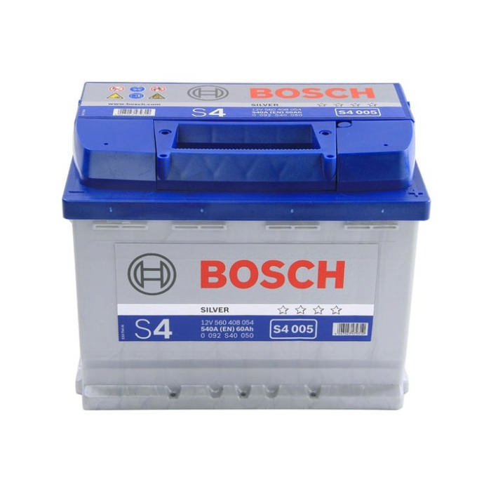 Аккумулятор BOSCH S4 Silver 60Ah 540А обр.п 242x175x190 0092S40050