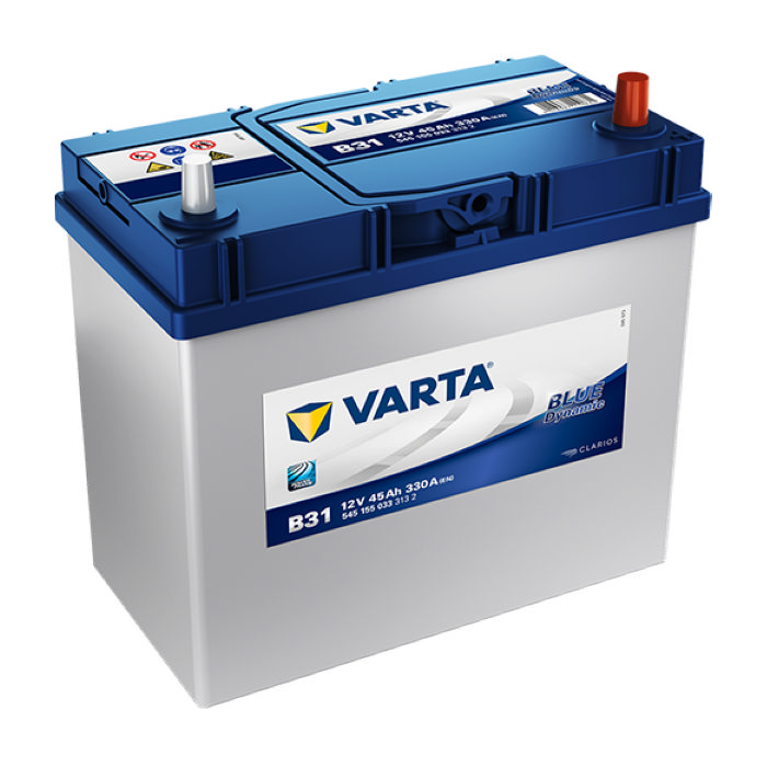 Аккумулятор VARTA Blue Dynamic 45Ah 330А обр.п. 238x129x227 545155033