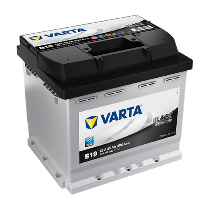 Аккумулятор VARTA Black Dynamic 45Ah 400А обр.п. 207x175x190 545412040