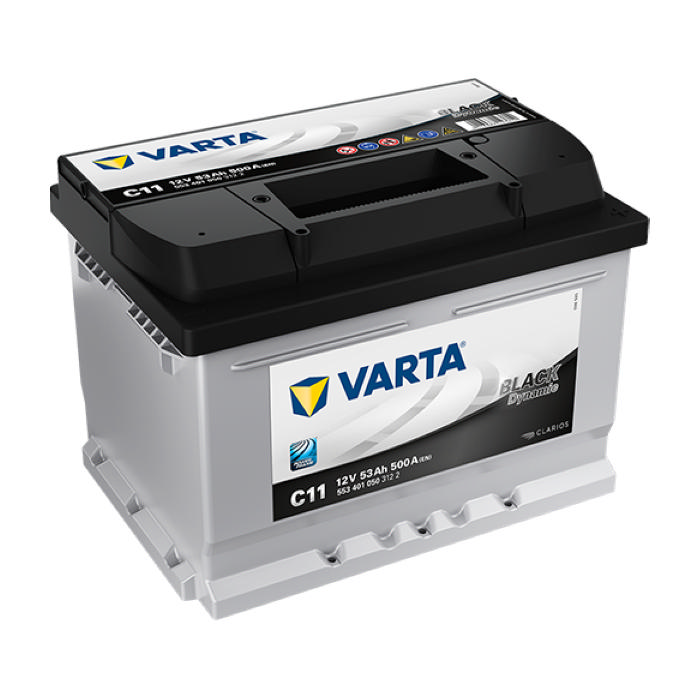 Аккумулятор VARTA Black Dynamic 53Ah 500А обр.п. 242x175x175 553401050