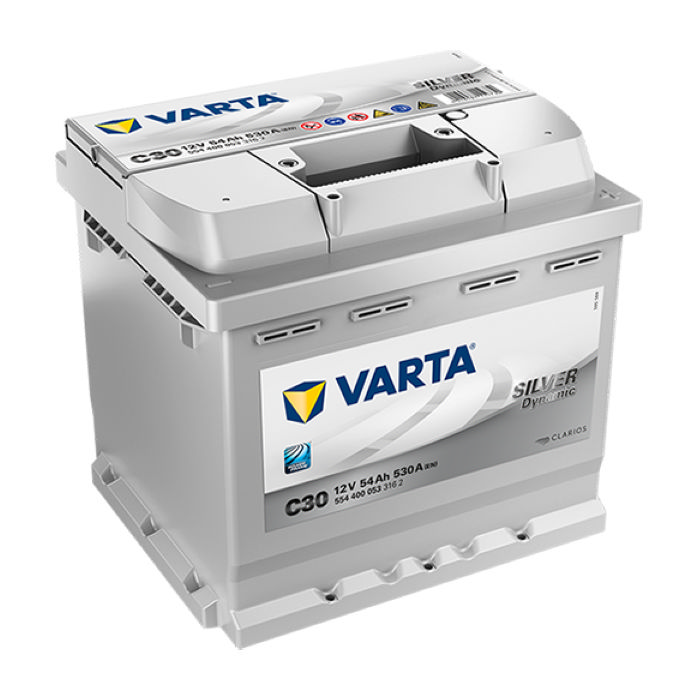 Аккумулятор VARTA Silver Dynamic 54Ah 530А обр.п. 207x175x190 554400053