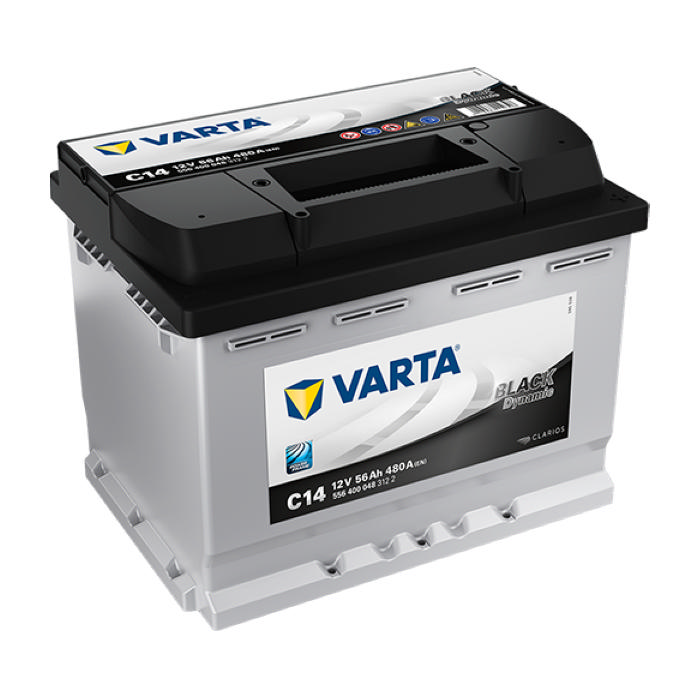 Аккумулятор VARTA Black Dynamic 56Ah 480А обр.п. 242x175x190 556400048
