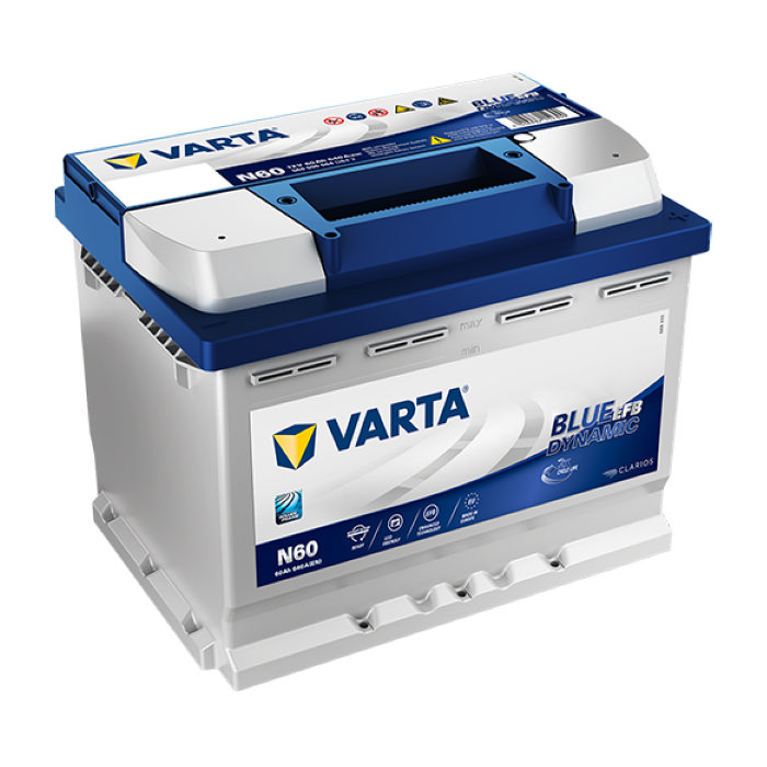 Аккумулятор VARTA Blue Dynamic EFB 60Ah 640А обр.п. 242x175x190 560500064