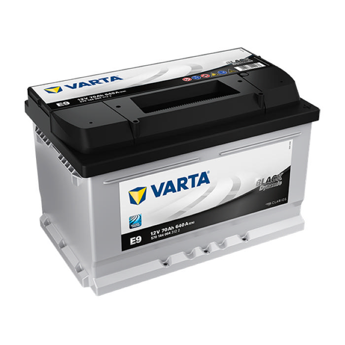 Аккумулятор VARTA Black Dynamic 70Ah 640А обр.п. 278x175x175 570144064