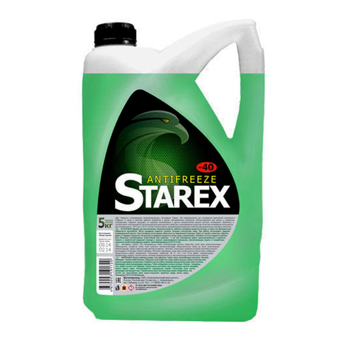 Антифриз STAREX зеленый 5л 700616