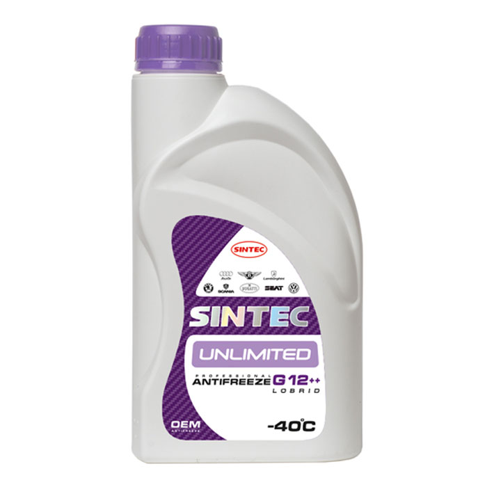 Антифриз SINTEC G12 Plus Plus фиолетовый 1кг