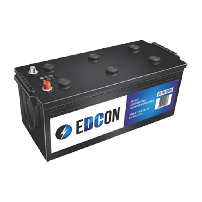 Аккумулятор EDCON 180Ah 1100А обр.п 513x223x223 DC1801100R